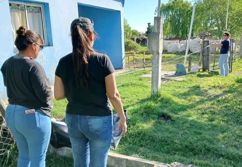 Continua el relevamiento de terrenos en jurisdicci�n de Paso de la Laguna