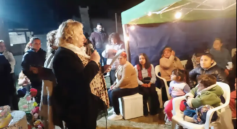 Rita Sarli, en modo campa�a brind� un agasajo a las madres luchadoras
