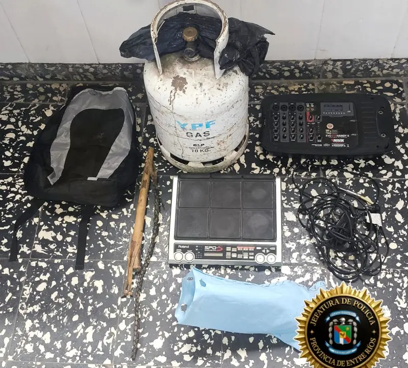 Allanamientos positivos, un detenido y recuperaci�n de elementos sustra�dos