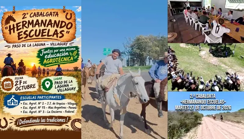 Se realizar� la II Cabalgata Hermanando Escuelas