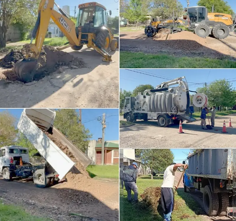 La Municipalidad contin�a con trabajos de mantenimiento y mejoras en distintos sectores de Villaguay
