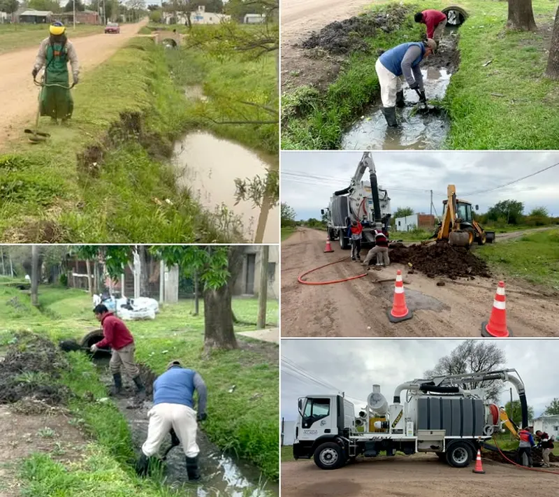 Obras P�blicas: contin�an las tareas preventivas ante eventuales lluvias