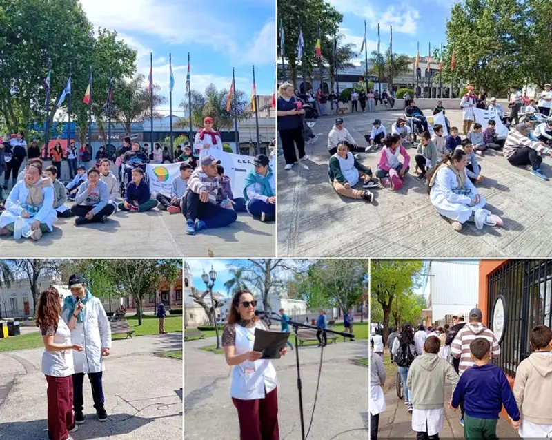 Voces que inspiran realiz� Caminata por la inclusi�n