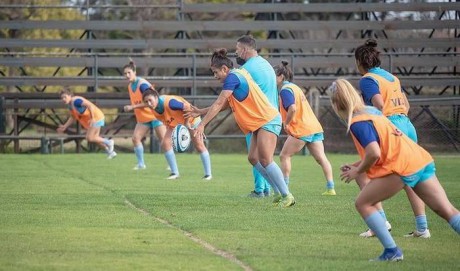 Antonella Reding ya entrena junto al plantel del seleccionado argentino de rugby