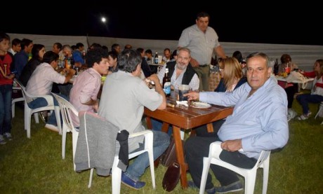 Cena agasajo a Arturo Lpez en Campo El Ceibo