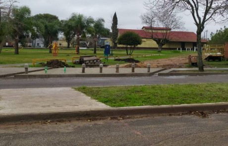 Contina la remodelacin de Avenida San Martn y arbolado de Avenidas Baldoni e Illia