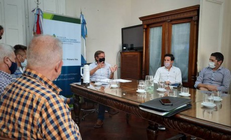 Bahillo recibi a representantes de la Cmara de Industrias Crnicas