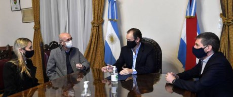 Bordet mantuvo un encuentro de trabajo con el nuevo titular de la Caja de Jubilaciones
