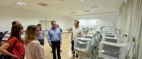 Se complet el equipamiento del nuevo hospital de Paran