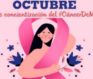 MES DE OCTUBRE: CAMPAÑA DE CONCIENTIZACION SOBRE CANCER DE MAMA