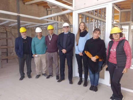 AVANZA LA OBRA DEL NUEVO CENTRO DE DESARROLLO INFANTIL SANTA ROSA