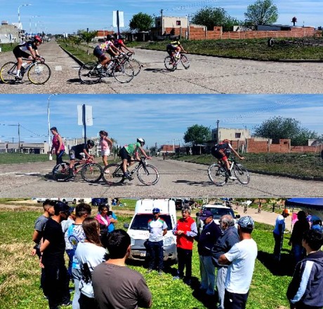 Final etapa provincial Juegos Evita: Ciclismo pista organizado por Club Atlético Parque