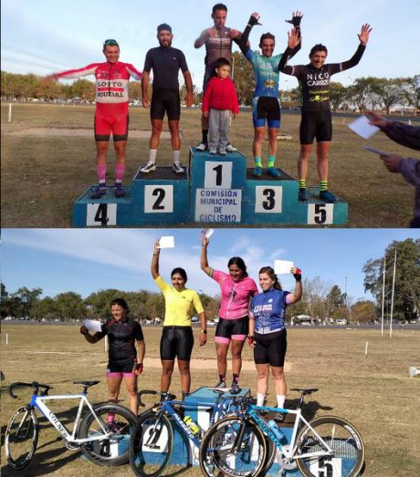 Ciclismo en Pista: Nadia y Eduardo en Salto