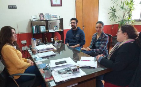 La intendente Monjo dio la bienvenida a nueva residente de la UAP