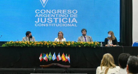 Stratta particip del cierre del V Congreso Argentino de Justicia Constitucional<br>