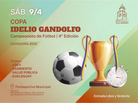 Se jugar la 4 Edicin de la COPA IDELIO GANDOLFO