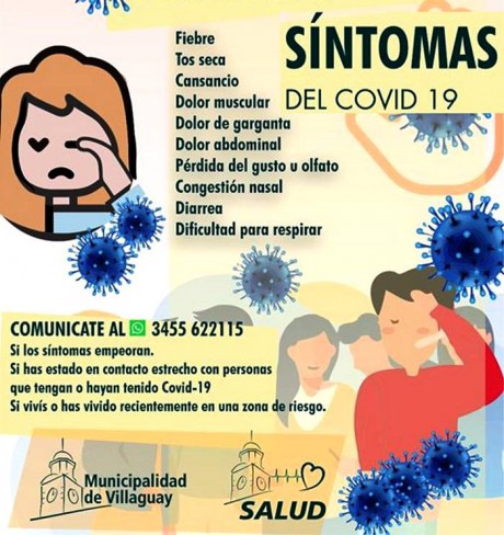 Gabinete de Emergencia Villaguay inform cuatro nuevos casos de COVID-19