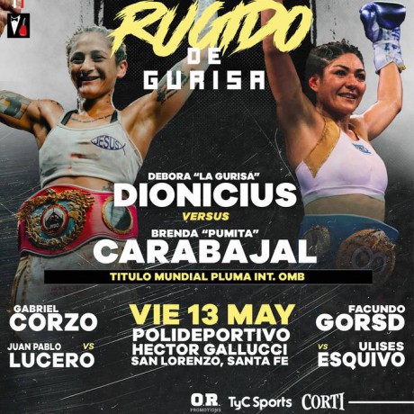 Debora Dionicius defiende su ttulo ante Brenda Carabajal