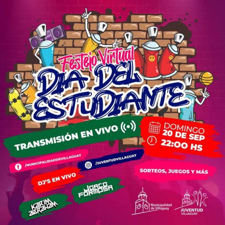 DA DEL ESTUDIANTE con festejo virtual