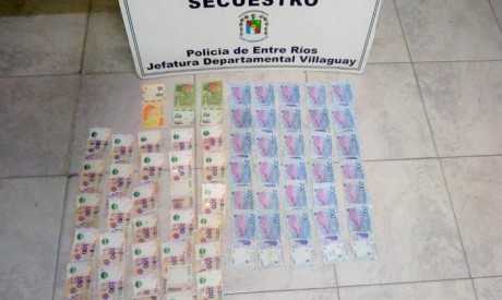 Personal policial de la Divisin Investigaciones recuper dinero hurtado desde el interior de un centro mdico privado 