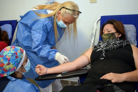 Salud incentiva la donacin voluntaria de sangre en toda la provincia