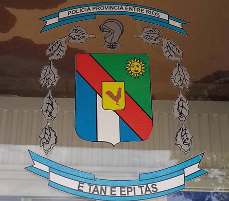 EL ESCUDO DE LA POLIC�A DE ENTRE R�OS