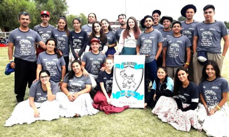 La delegacin de la escuela El Sauce integr la presentacin del 55 Festival Nacional de Doma y Folklore Jess Mara 2020
