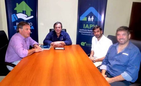 VIVIENDAS-FUERTES Y COSSO SE REUNIERON CON EL PRESIDENTE DEL IAPV