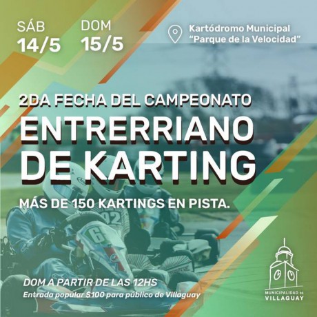 2DA. FECHA DEL CAMPEONATO ENTRERRIANO DE KARTING EN VILLAGUAY