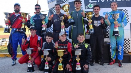 Se corrió la séptima del karting en Villaguay