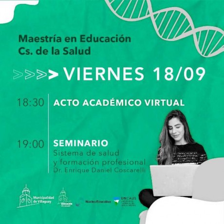 Inicia la carrera de posgrado Maestra en Educacin en Cs. de la Salud