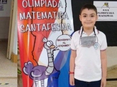 Un joven con familiares de Villaguay  participa en las olimpadas internacionales de matemtica