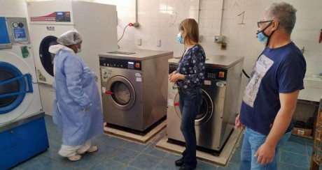 La ministra de Salud recorri el hospital Palma