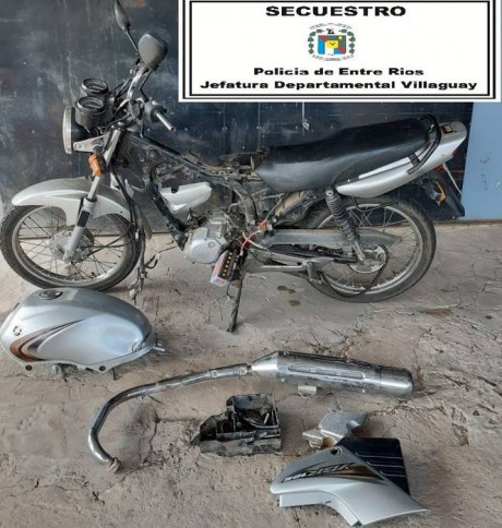 Recuperaron una moto robada el 17 de septiembre