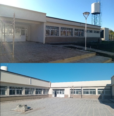 En la etapa final la construccin del nuevo edificio de la escuela Secundaria a crear en Villaguay