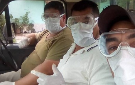 El servicio primero-Cada da de la cuarentena obreros municipales salen a trabajar por nosotros