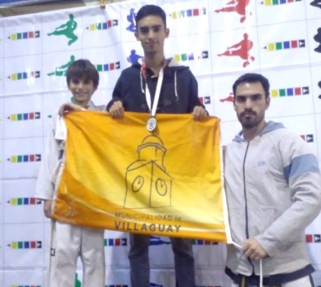 National Taekwon-Do Cup: Podio para Leonardo Bernachea y Santiago Fernandez de la escuela Taekwon-Do Union Entre Rios 