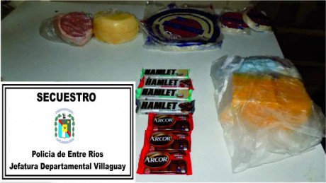 EN ALLANAMIENTO RECUPERAN EL PRODUCTO DEL ROBO DE UN KIOSCO
