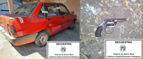 DETIENEN UN HOMBRE POR TENENCIA ILEGAL DE ARMA DE FUEGO Y AMENAZAS