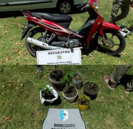 Personal de la Jefatura Departamental Villaguay secuestr una moto sustrada en la ciudad de Villa Elisa