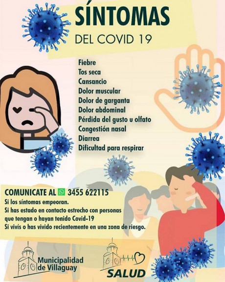 SNTOMAS DEL COVID 19 