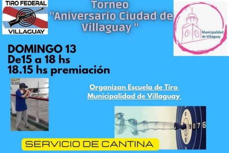 TIRO FEDERAL: Torneo Aniversario Ciudad de Villaguay