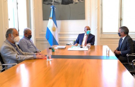 Urribarri repas la agenda diplomtica con Israel con Manzur y Anbal Fernndez<br>