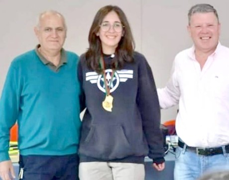 Victoria Noguera de Villaguay: 1er. puesto en la categora Sub 16 de ajedrez 
